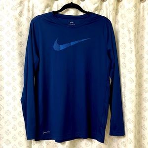 Boys Nike Dri Fit long sleeve